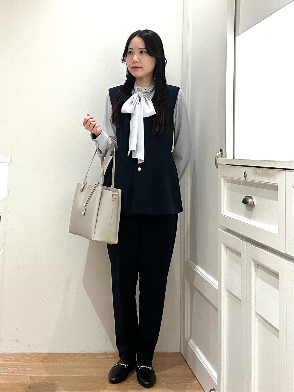 NATURAL BEAUTY BASIC | フロントボタンペプラムジレ SETUP | Rakuten