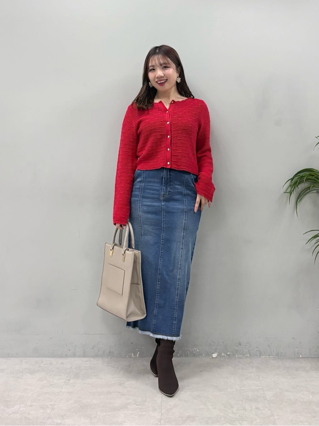 ルネ♡スカラップカーディガン natural couture | スカラップカーディガン | Rakuten Fashion(楽天