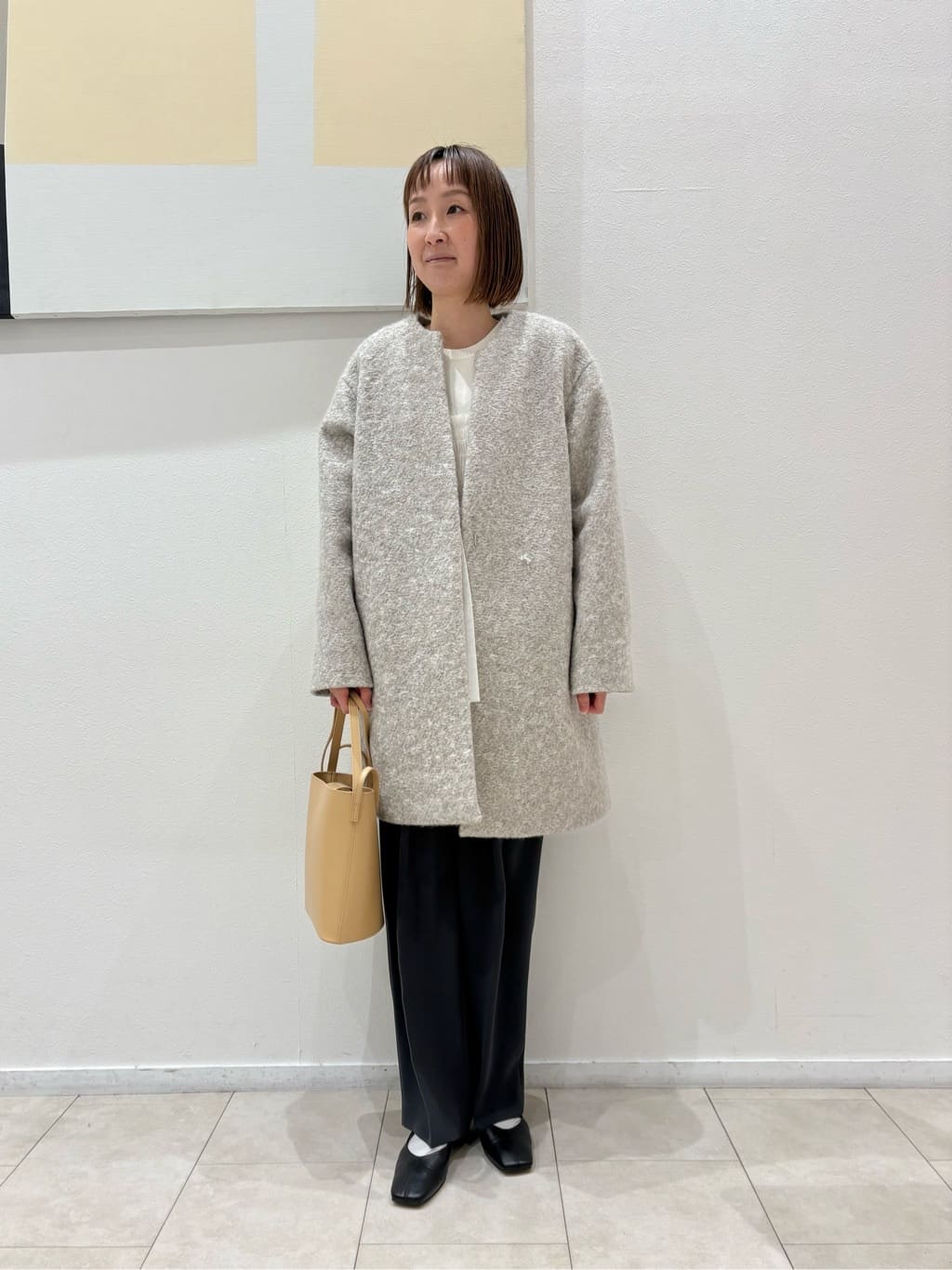 UNITED ARROWS LTD. OUTLET | スクエアセンターシーム フラット25