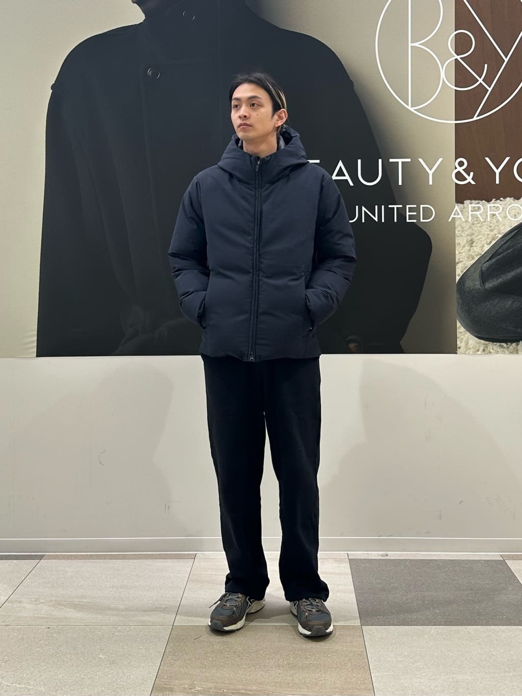 BEAUTY&YOUTH UNITED ARROWS | 小松マテーレ シャンブレー フード