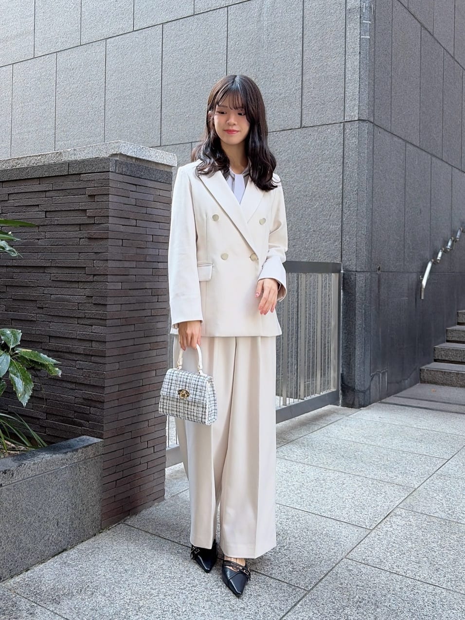 PROPORTION BODY DRESSINGのダブルジャケット 26SSを使ったコーディネートを紹介します。｜Rakuten Fashion(楽天ファッション／旧楽天ブランドアベニュー)6683663