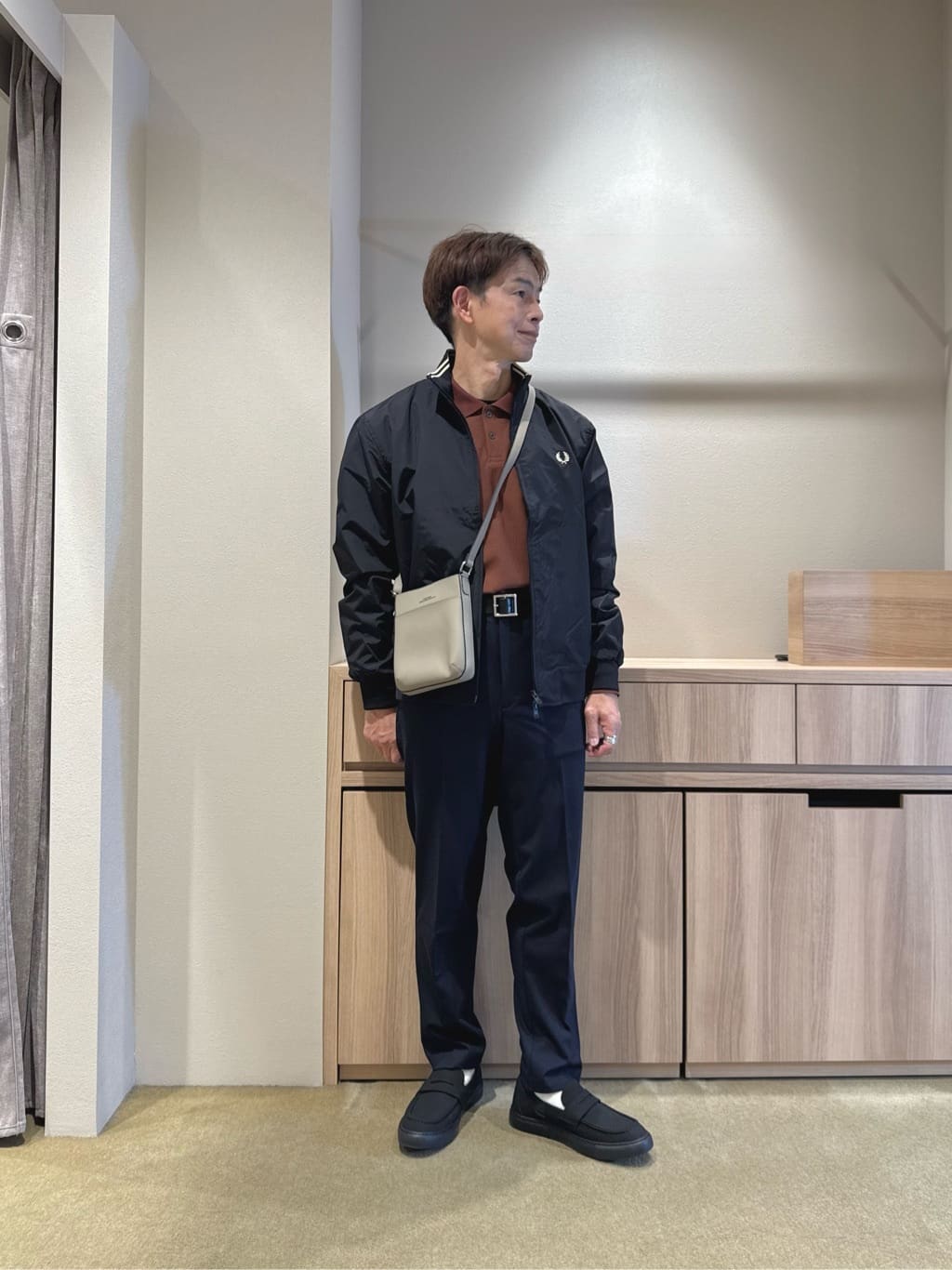 UNITED ARROWS ペプラムショートブルゾン　BLACKクリーニング済 UNITED ARROWS（ユナイテッドアローズ）の「＜UNITED ARROWS＞ペプラム