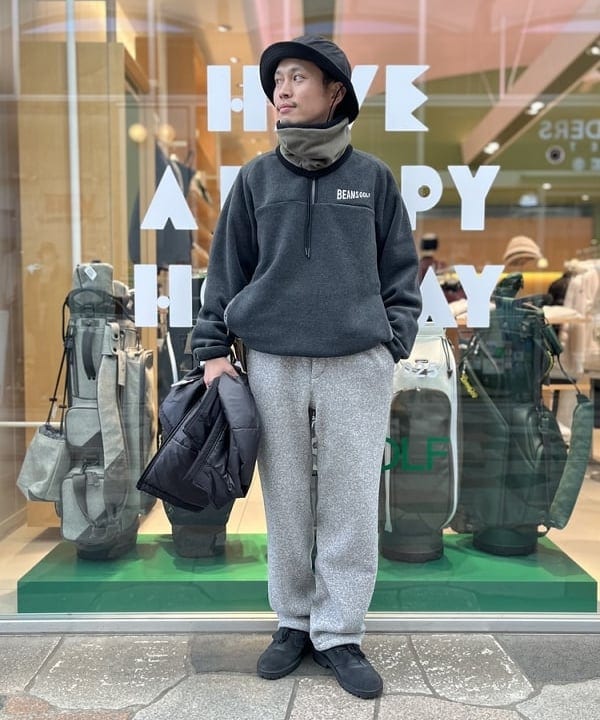 BEAMS GOLF | <MEN>ORANGE LABEL / ストレッチ 裏起毛 モックネック