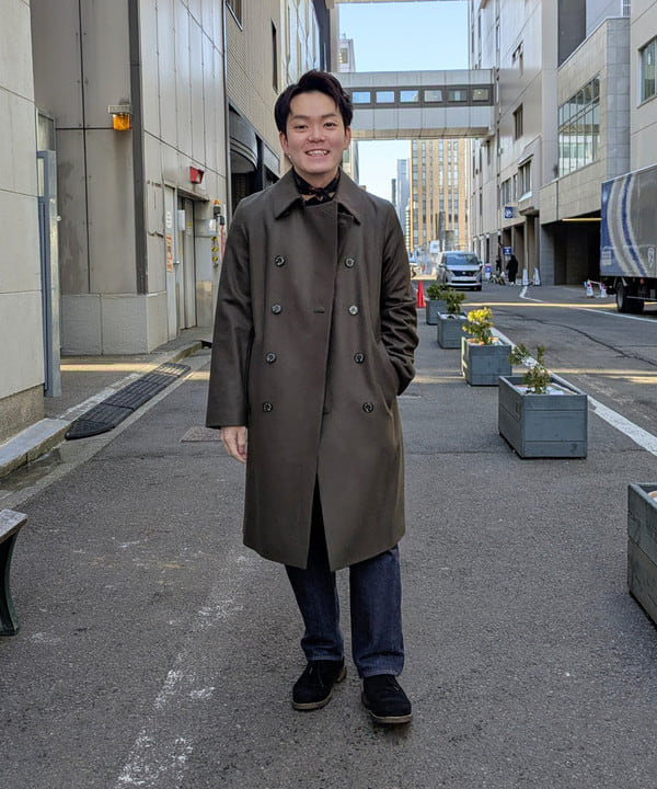 BEAMS MEN | 【別注】MACKINTOSH / DUNKELD TRENCH ライトメルトン