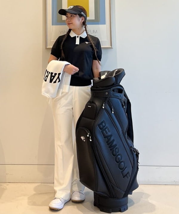 BEAMS GOLF | <WOMEN>ORANGE LABEL / YARD ジャカード ニット
