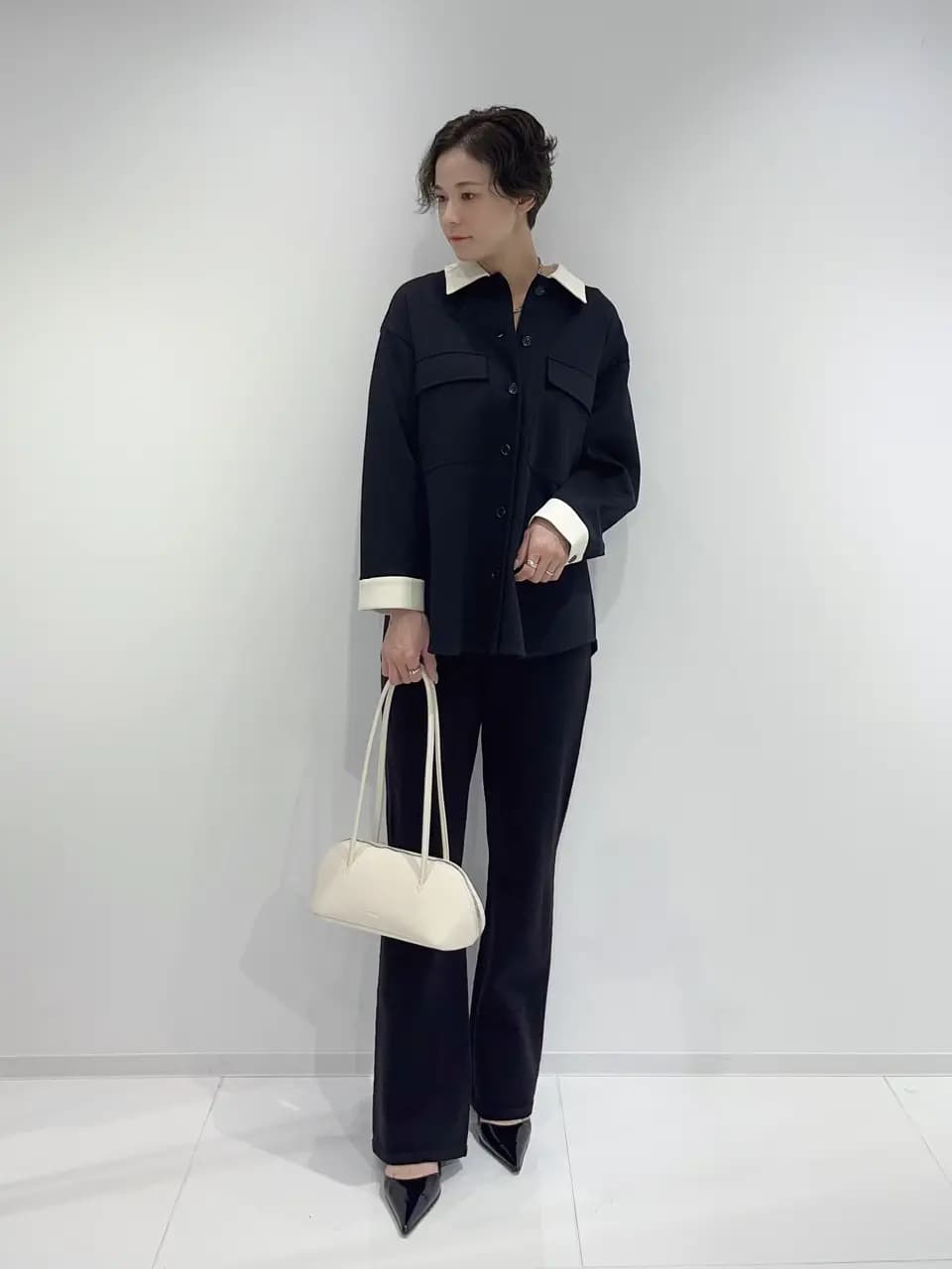 GRACE CONTINENTAL | レザーカットシャツ | Rakuten Fashion(楽天