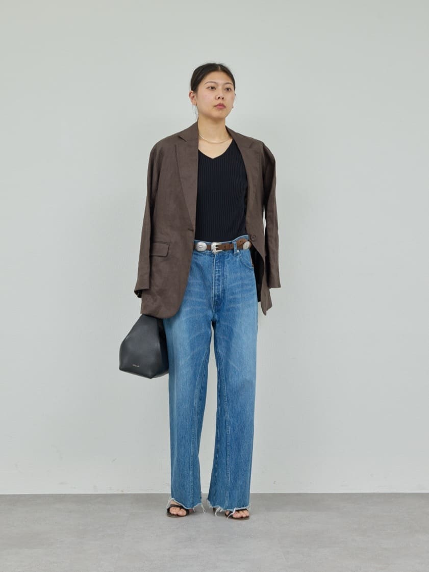 GALLARDAGALANTEの【リバイバル】インパッチデニムを使ったコーディネートを紹介します。｜Rakuten Fashion(楽天ファッション／旧楽天ブランドアベニュー)6689202