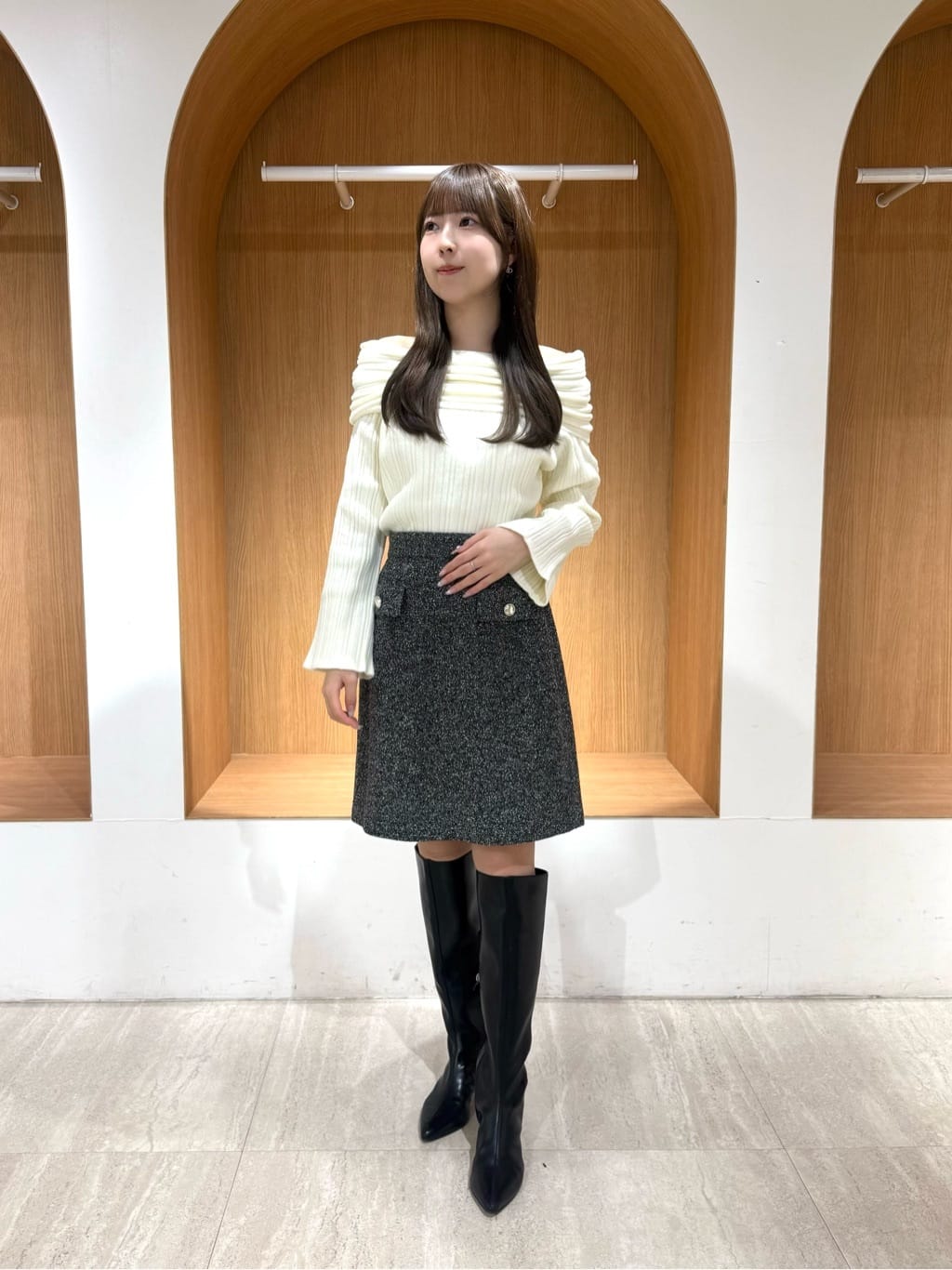 PROPORTION BODY DRESSING | ツイードミニスカート | Rakuten Fashion
