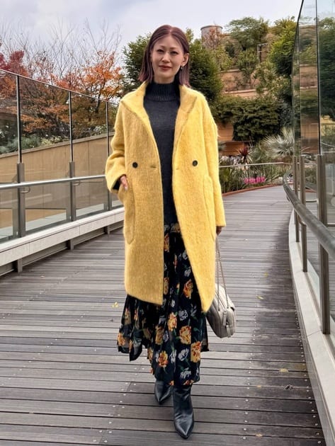 DESIGNWORKS | アルパカ混モヘアシャギーコート | Rakuten Fashion