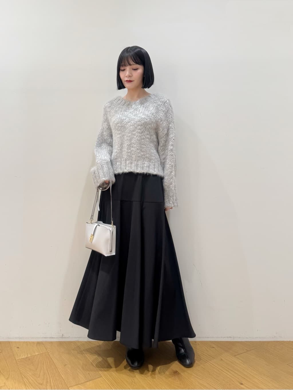 NATURAL BEAUTY BASIC | 切替フレアマキシスカート | Rakuten Fashion