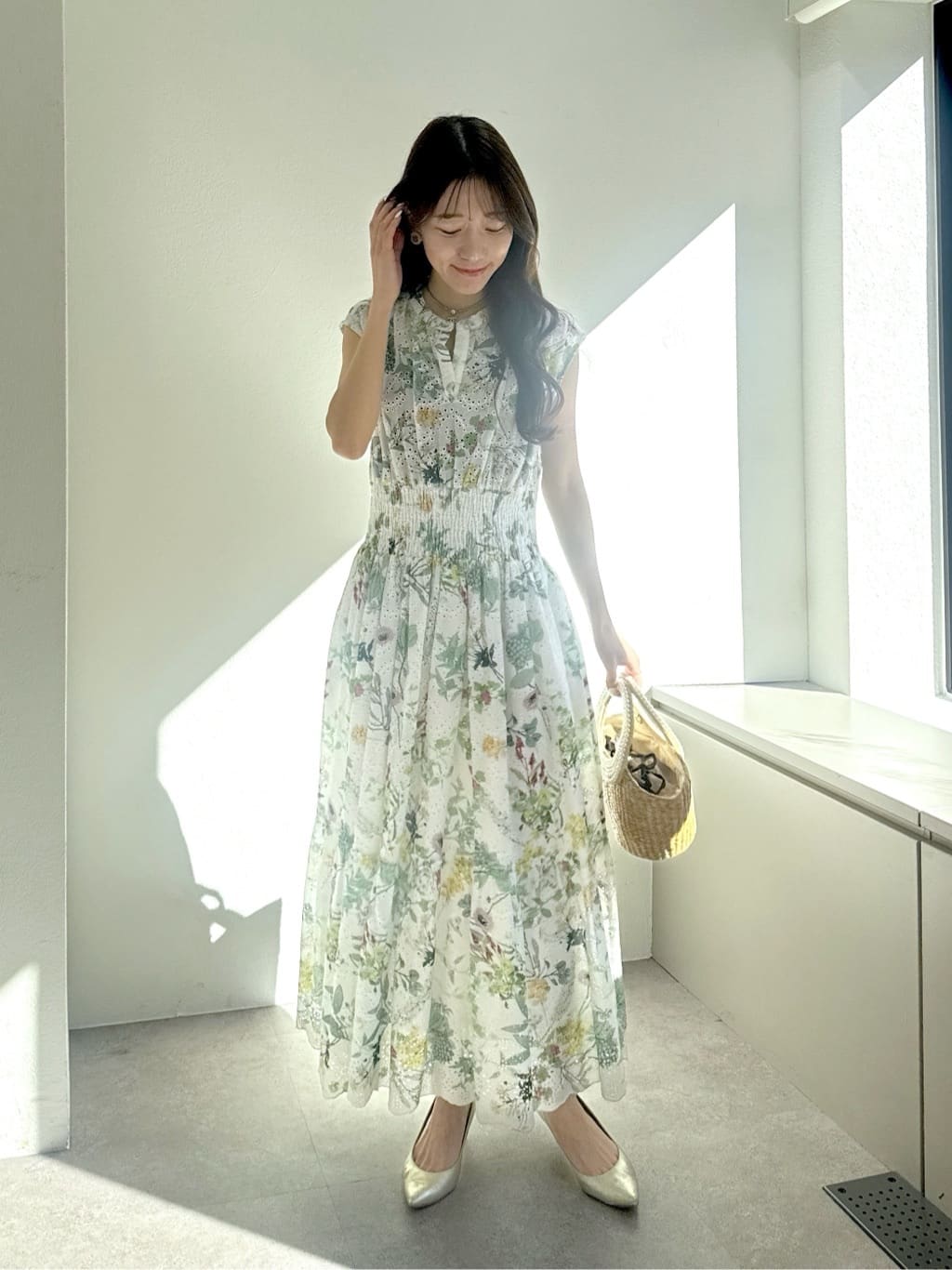 La boutique BonBon | 【再販決定!】エンブロイダリーフラワープリント