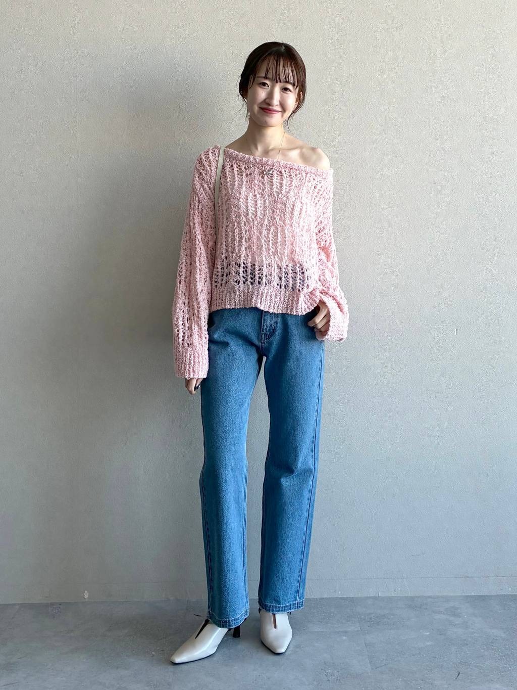 mysty womanのループヤーン透かしニットを使ったコーディネートを紹介します。｜Rakuten Fashion(楽天ファッション／旧楽天ブランドアベニュー)6693801