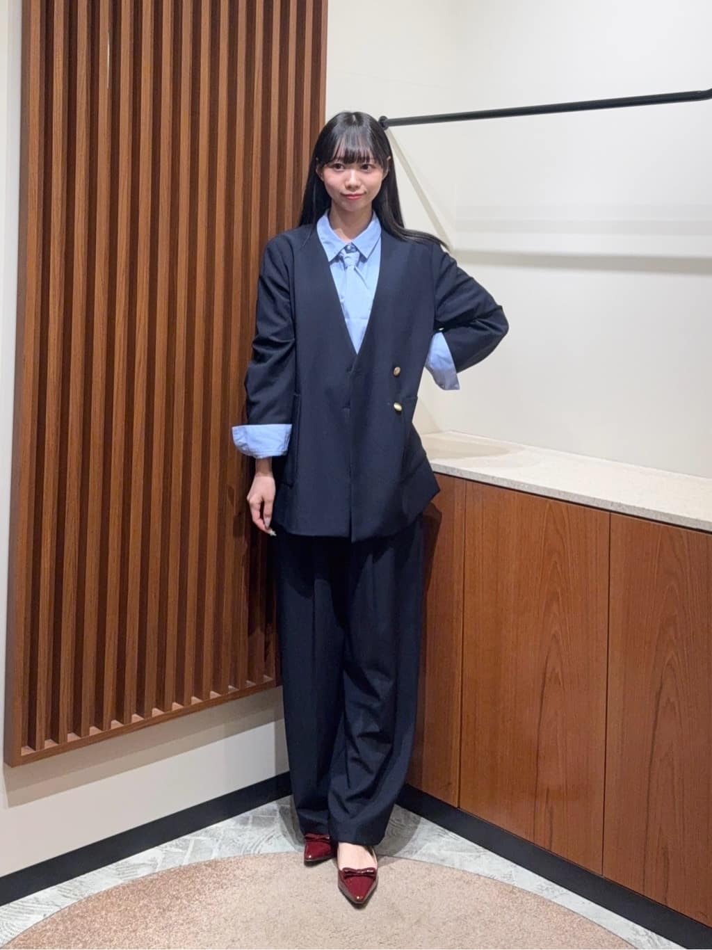 N. Natural Beauty Basic* | <NAVYNAVY>洗えてシワになりづらい