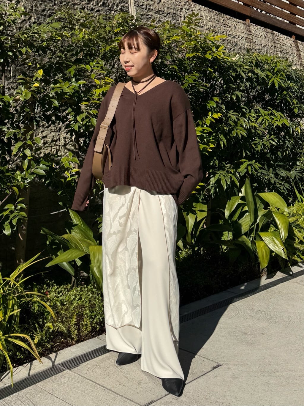 GALLARDAGALANTEの【即戦力パンツ】【3サイズ展開】ワイドイージーパンツを使ったコーディネートを紹介します。｜Rakuten Fashion(楽天ファッション／旧楽天ブランドアベニュー)6696041
