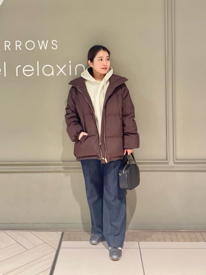 UNITED ARROWS green label relaxing | タフタ リバーシブル ダウン