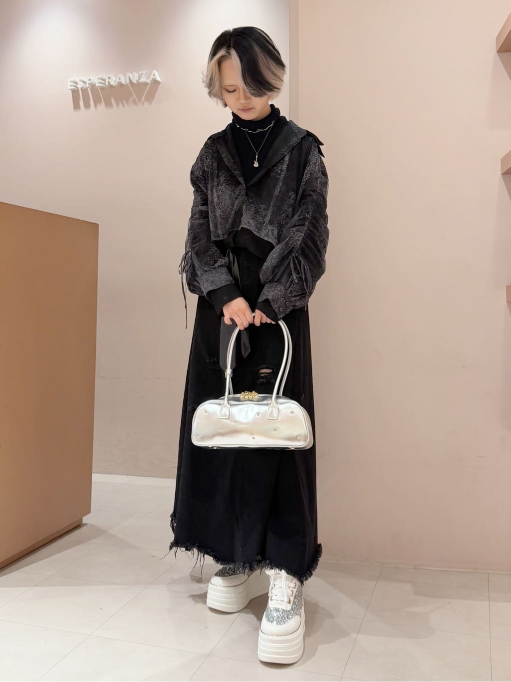 ESPERANZA | ゴールドライン厚底フラットスニーカー | Rakuten Fashion