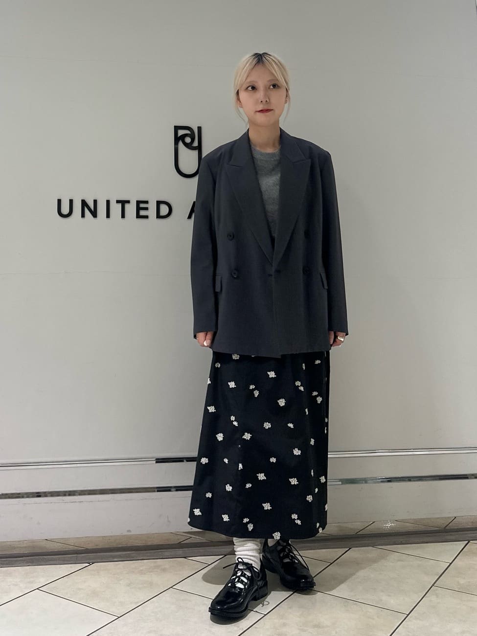 UNITED ARROWS LTD. OUTLET | フラワージャガード スカート