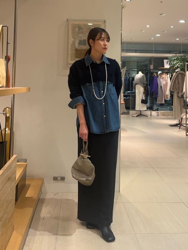 GALLARDAGALANTEの【3サイズ展開】ストレッチマキシタイトスカート2を使ったコーディネートを紹介します。｜Rakuten Fashion(楽天ファッション／旧楽天ブランドアベニュー)6700171