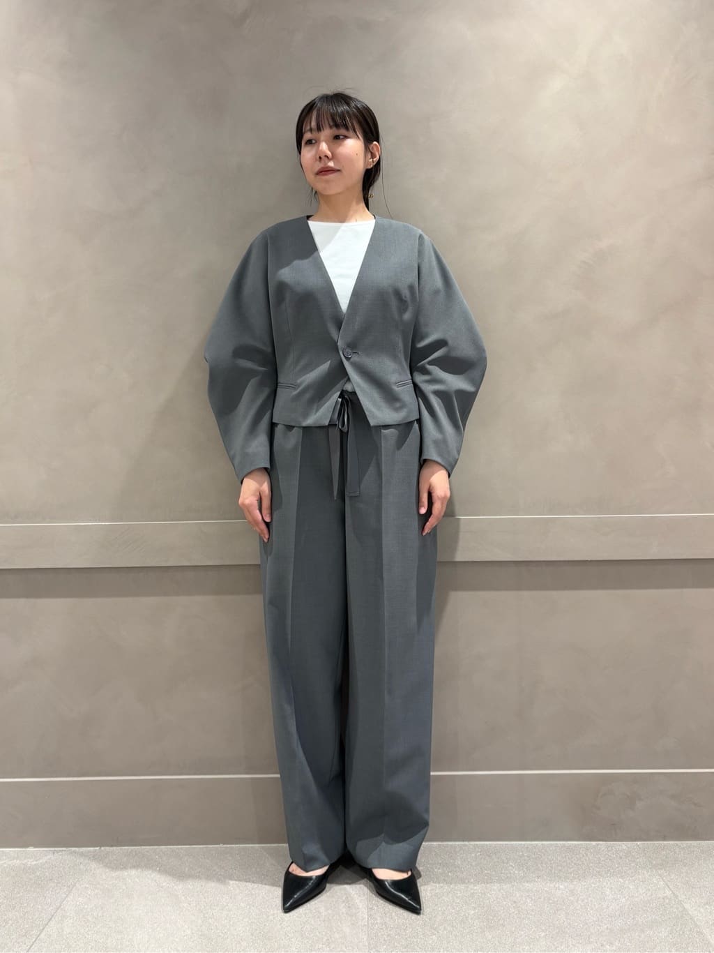 UNITED ARROWS | <ASTRAET>カーブスリーブ ノーカラージャケット