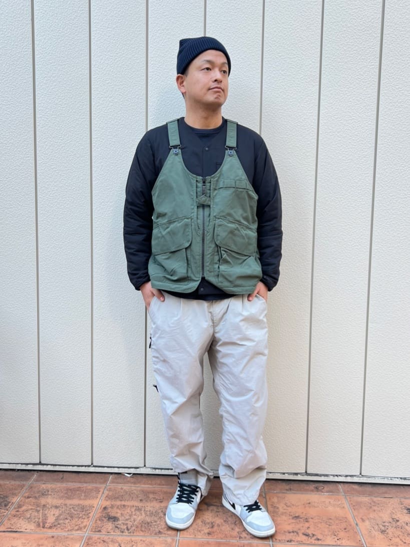 Snow PeakのTAKIBI Ripstop Vestを使ったコーディネートを紹介します。｜Rakuten Fashion(楽天ファッション／旧楽天ブランドアベニュー)6701381