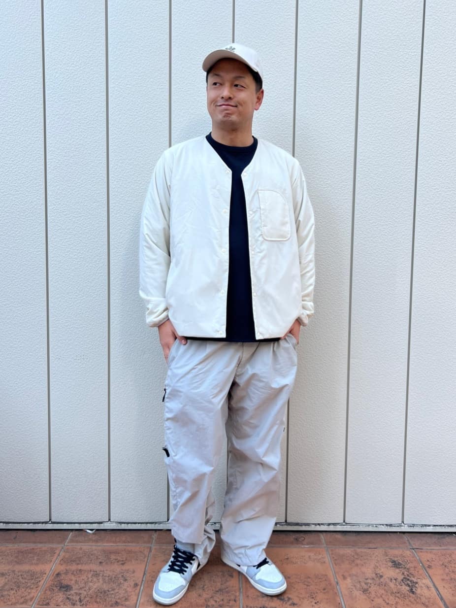 Snow PeakのFlexible Insulated Cardiganを使ったコーディネートを紹介します。｜Rakuten Fashion(楽天ファッション／旧楽天ブランドアベニュー)6701384