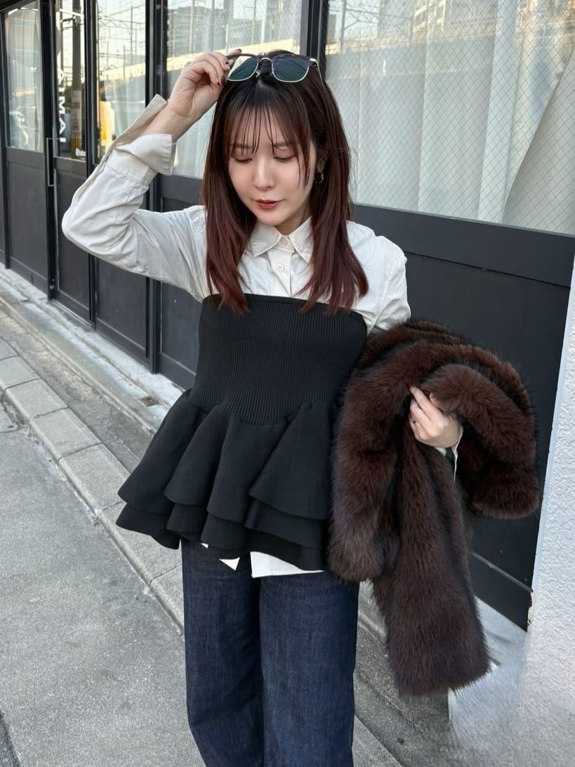 HeRIN.CYEのTENCEL(TM) DENIM ストレートを使ったコーディネートを紹介します。｜Rakuten Fashion(楽天ファッション／旧楽天ブランドアベニュー)6702176