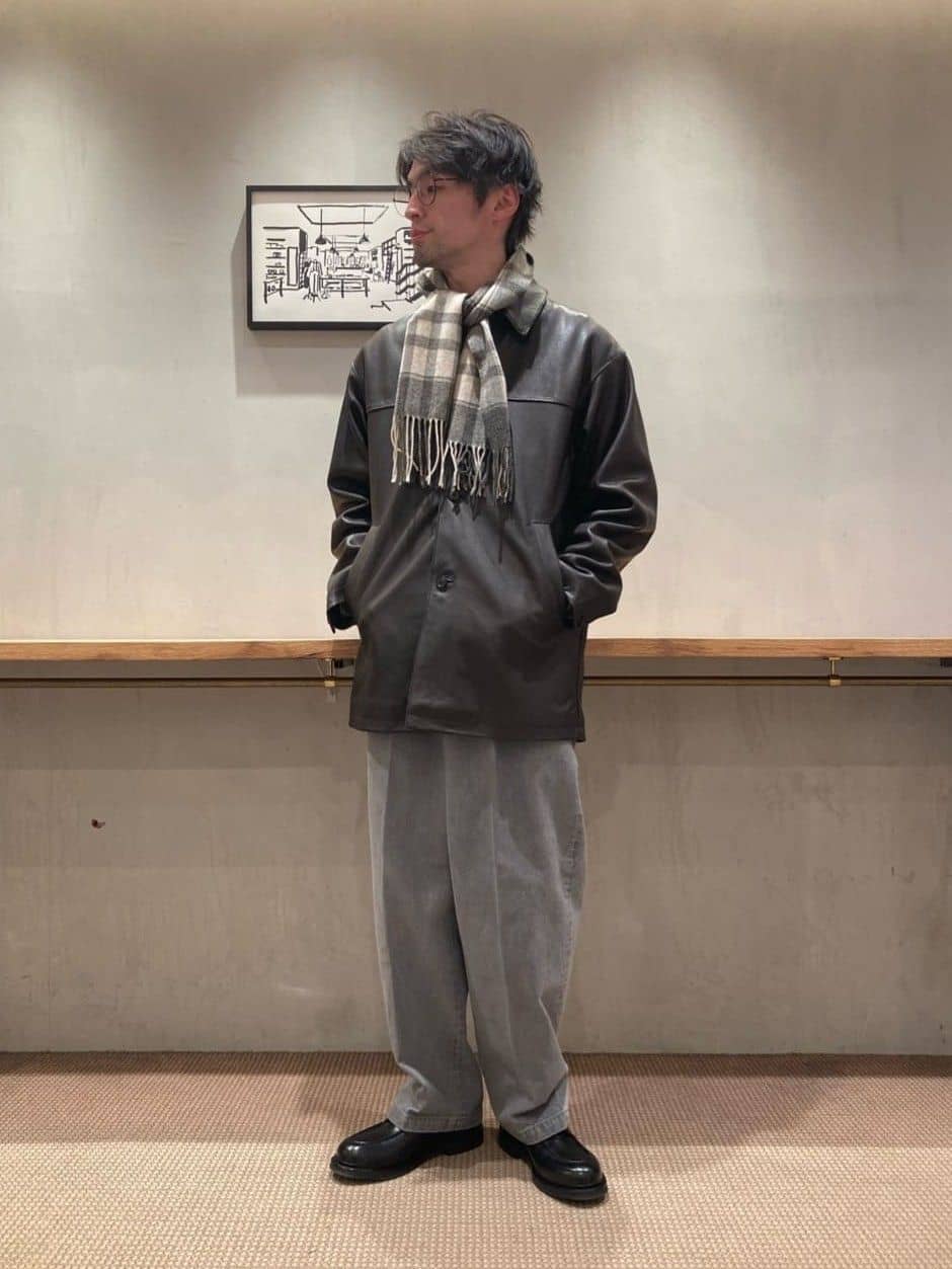 美品◎ BEAUTY & YOUTH 羊革 シープレザー カーコート S BEAUTY&YOUTH UNITED ARROWS | <Steven Alan> シボ シープレザー カー