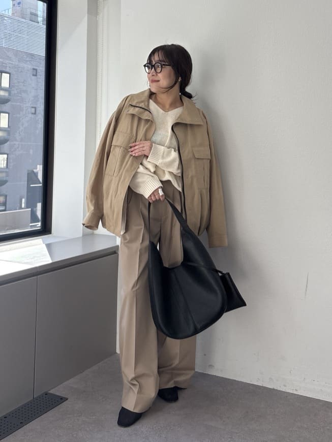 GALLARDAGALANTEの【手洗い可】イージー2タックパンツを使ったコーディネートを紹介します。｜Rakuten Fashion(楽天ファッション／旧楽天ブランドアベニュー)6703862