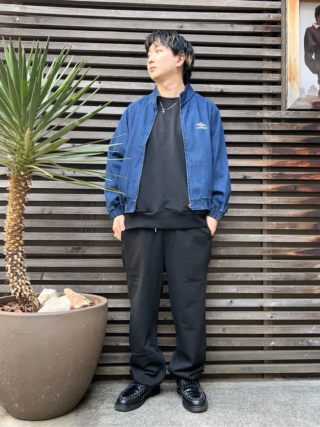 FREAK'S STORE | 別注 Denim Stand Collar Blouson | Rakuten Fashion