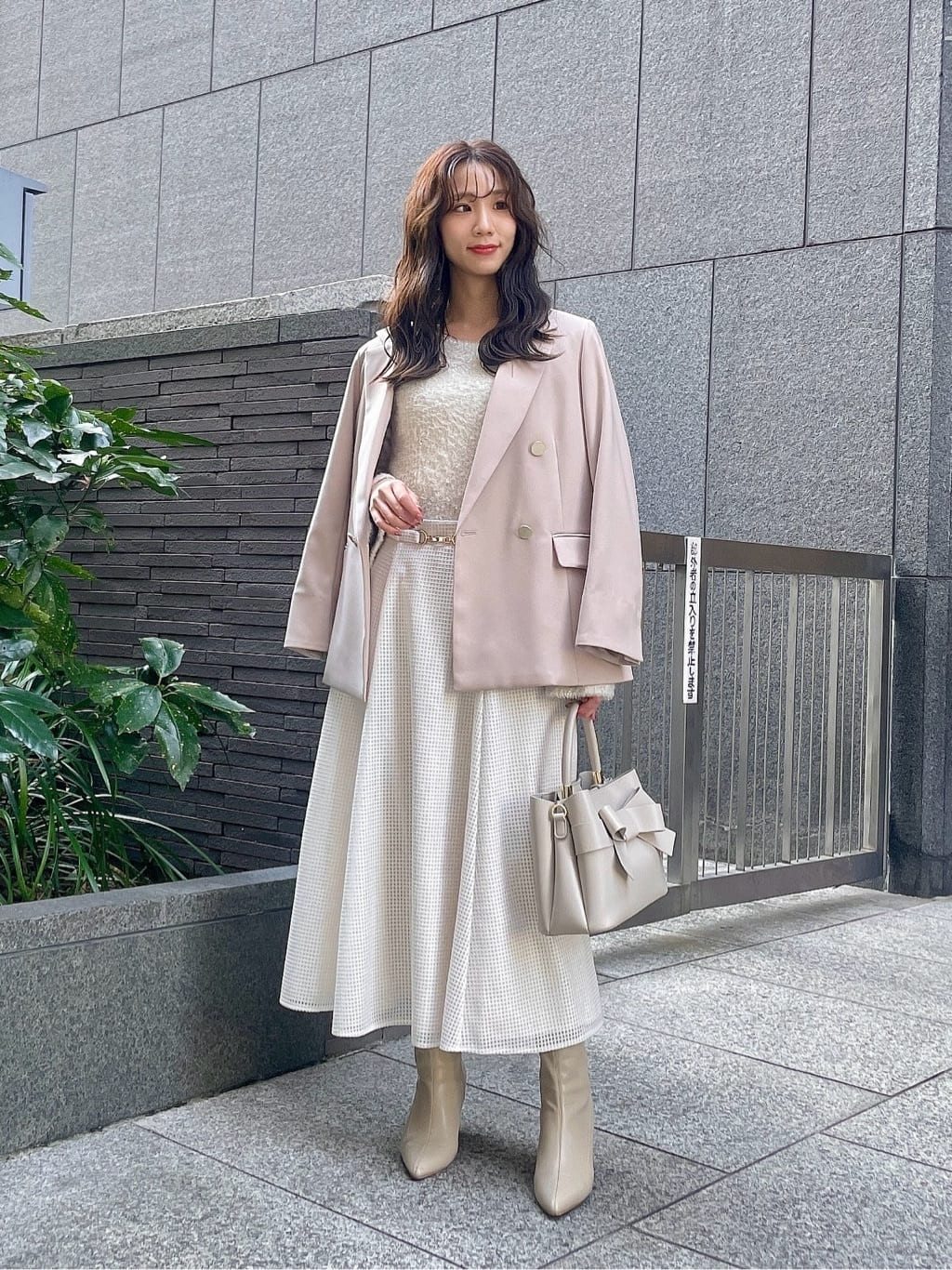 PROPORTION BODY DRESSINGのビット付きシアーメッシュスカートを使ったコーディネートを紹介します。｜Rakuten Fashion(楽天ファッション／旧楽天ブランドアベニュー)6707402