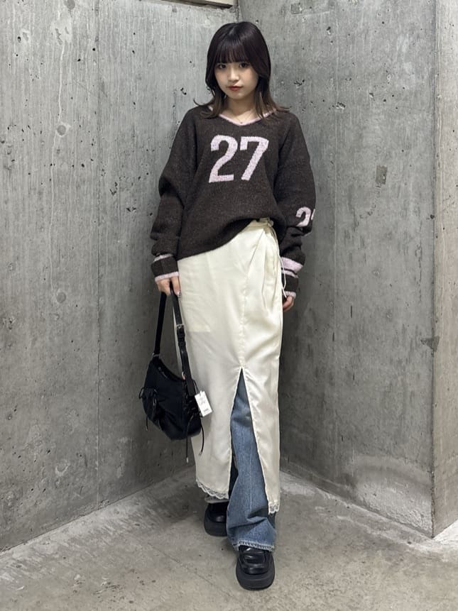 moussy | DOT SATIN スカート | Rakuten Fashion(楽天ファッション／旧
