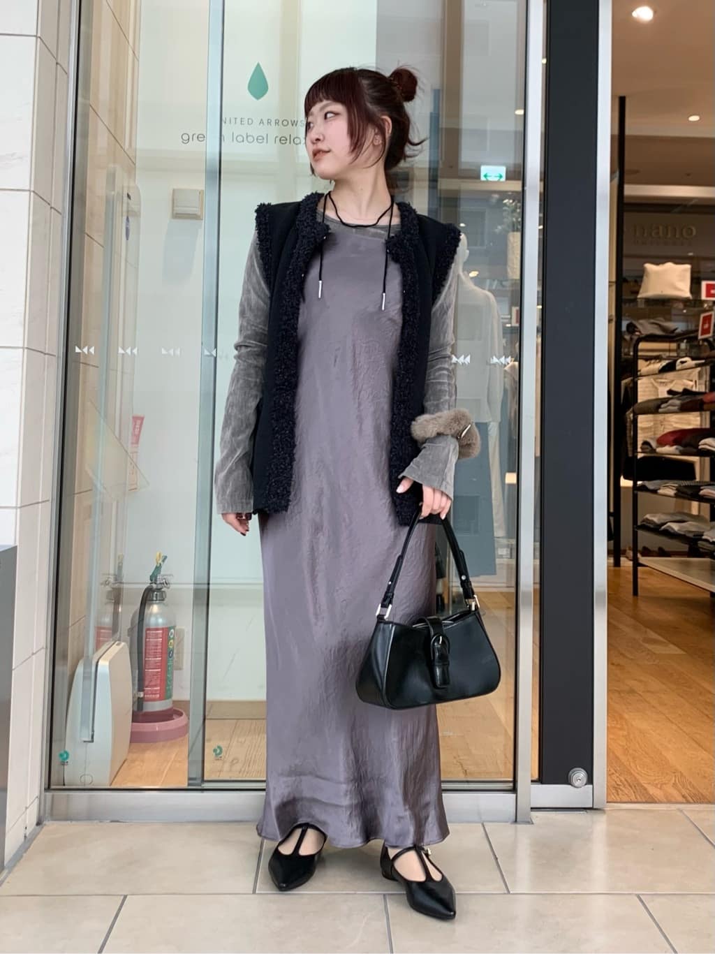 UNITED ARROWS LTD. OUTLET | サテン キャミソール ワンピース