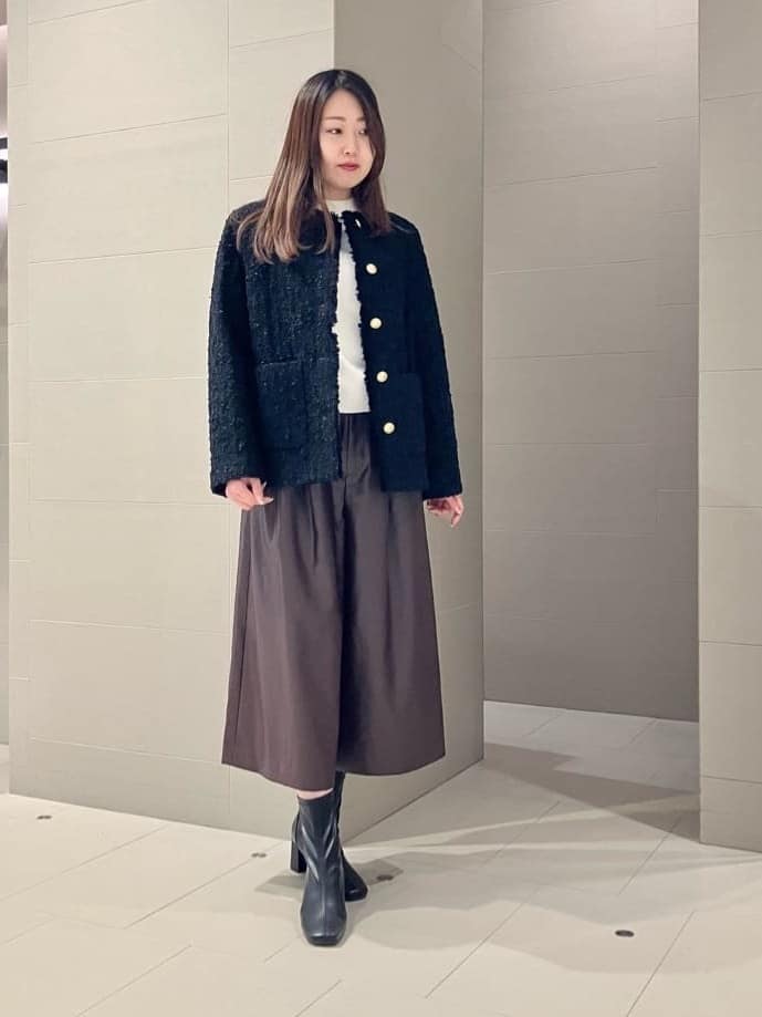 ANAYI | フラッグツイードキルティングコート | Rakuten Fashion(楽天