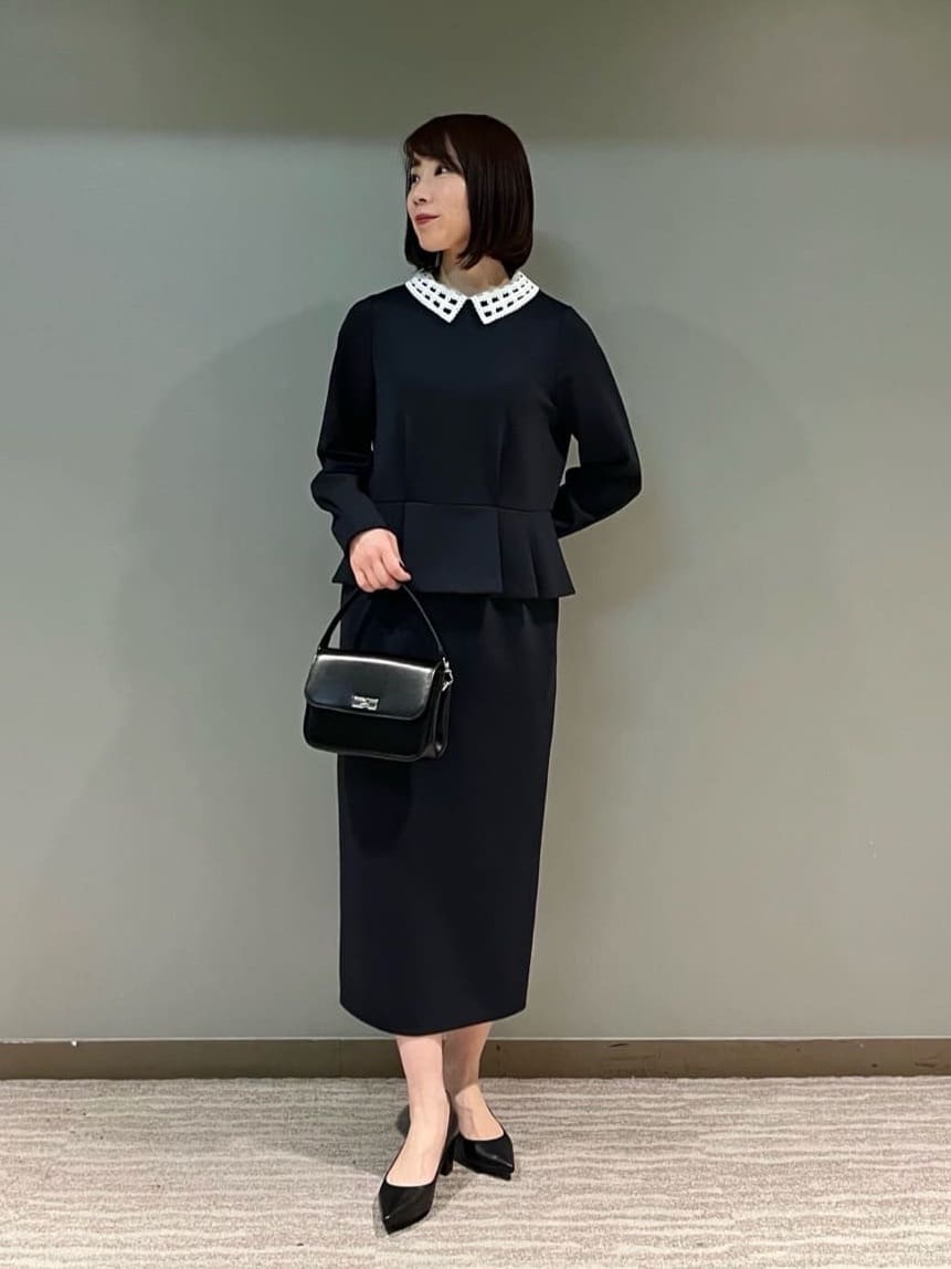 UNITED ARROWS | SPONGY ペプラム ワンピース | Rakuten Fashion(楽天