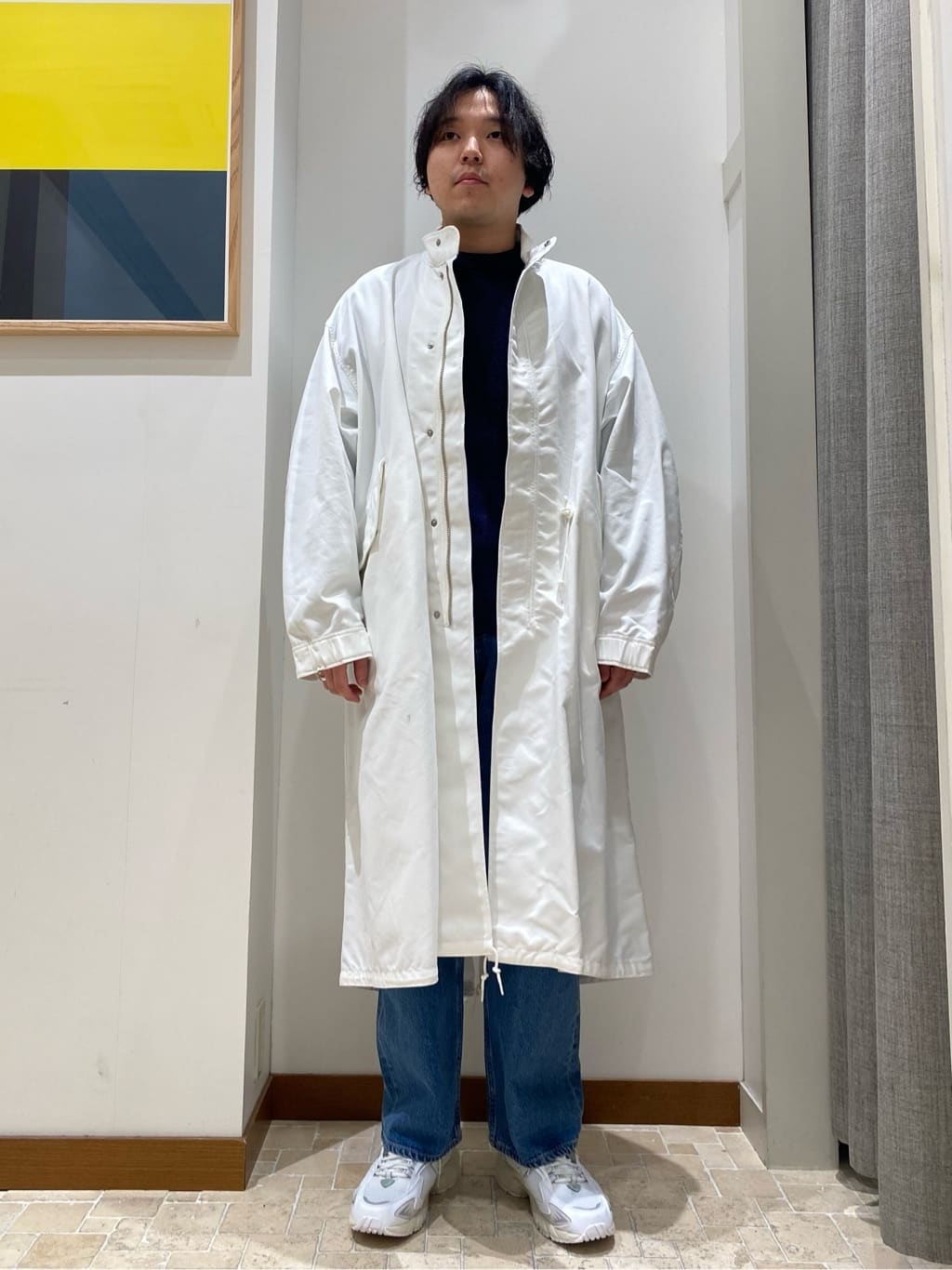 ＜LOEFF＞TCオックス ミリタリー スタンドカラー コート UNISEX LOEFF＞オックス ミリタリー スタンドカラー コート UNISEX（その他