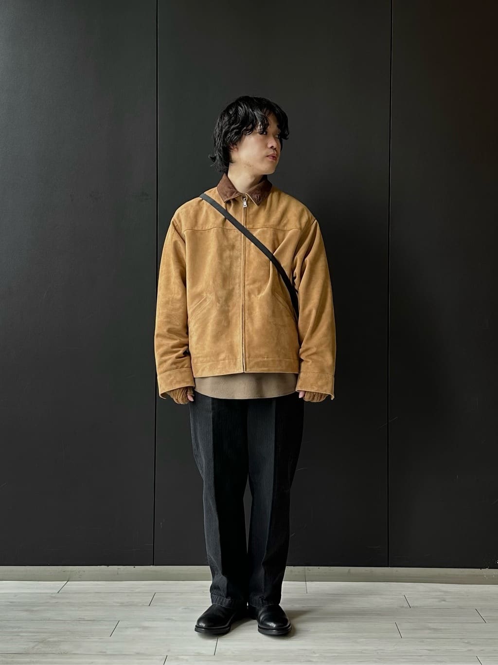 Steven Alan ヘリンボーン インツープリーツ ドレス トラウザーズII Steven Alan＞ ウール トロピカル インツープリーツ ドレス トラウザーズ
