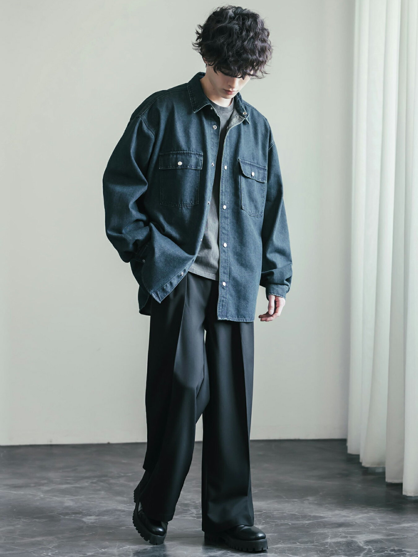 Rocky Monroe | オーバーサイズデニムシャツジャケット | Rakuten