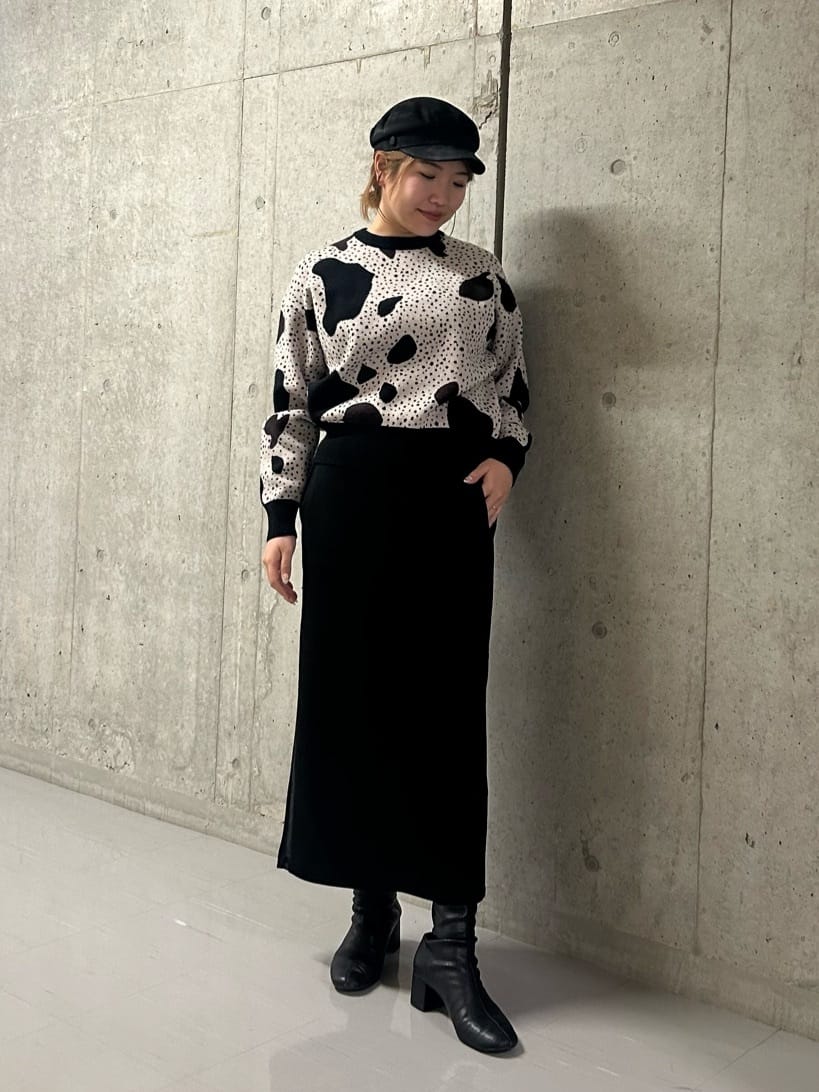 MAYSON GREYの叶えるIラインスカート≪手洗い可能≫を使ったコーディネートを紹介します。｜Rakuten Fashion(楽天ファッション／旧楽天ブランドアベニュー)6717489