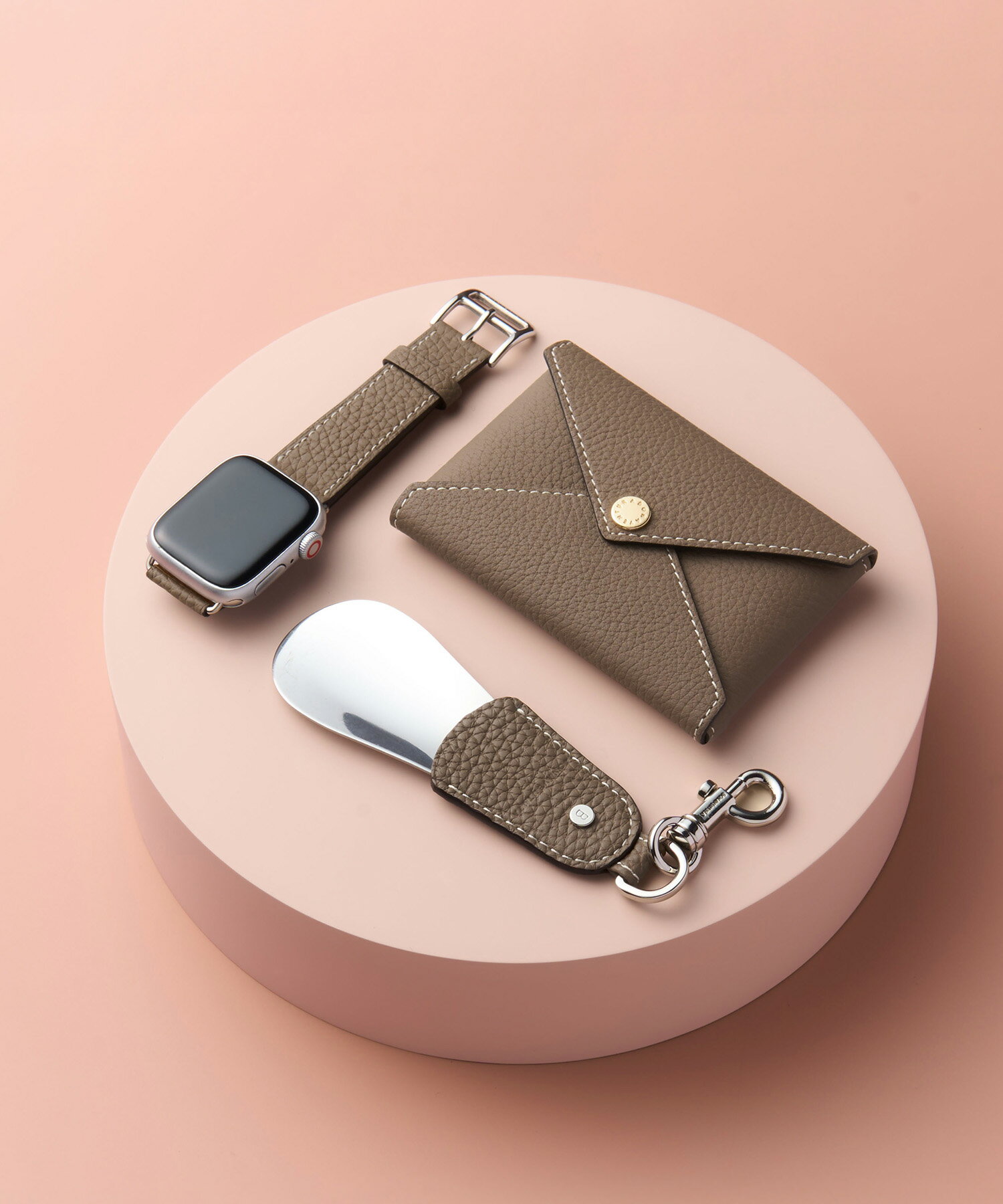 BONAVENTURA | シュリンク Apple Watch レザーバンド【44mm/45mm/46mm