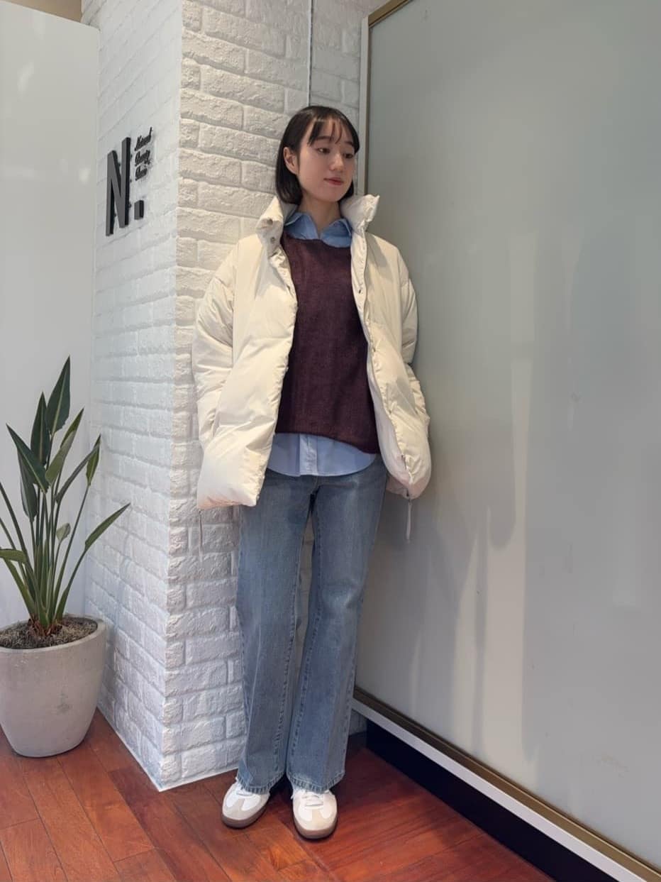 NATURAL BEAUTY BASIC | シームレスミドルダウン | Rakuten Fashion