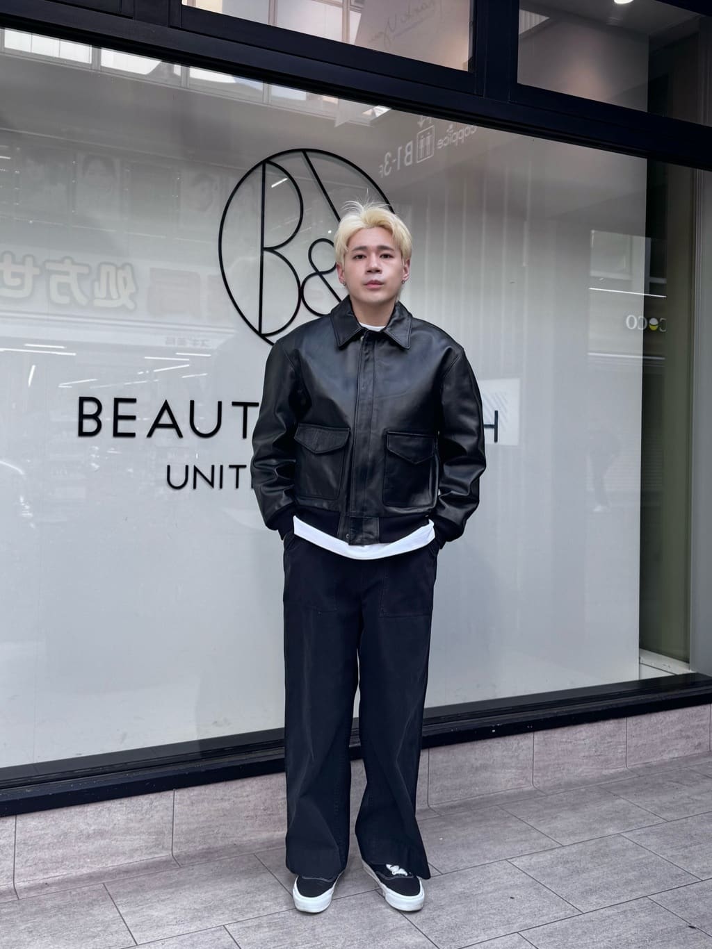 BEAUTY&YOUTH UNITED ARROWS | シープ レザー A-2 ジャケット