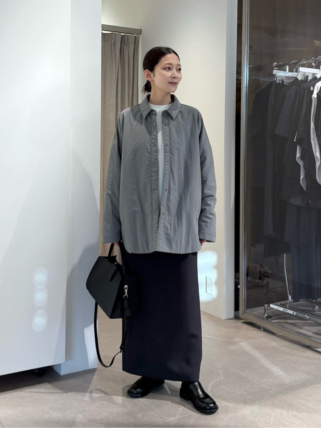 美品MARW UNITED ARROWS ジョーゼット プルオーバー ブラック BEAUTY&YOUTH UNITED ARROWS | <MARW UNITED ARROWS>ジョーゼット プル