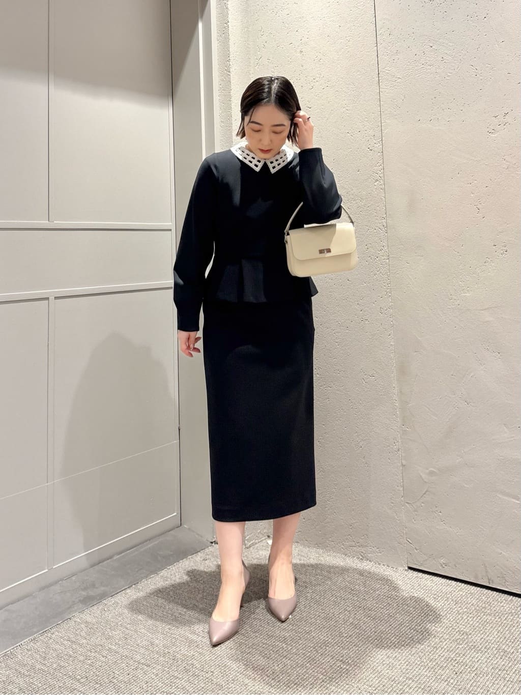 UNITED ARROWS | SPONGY ペプラム ワンピース | Rakuten Fashion(楽天