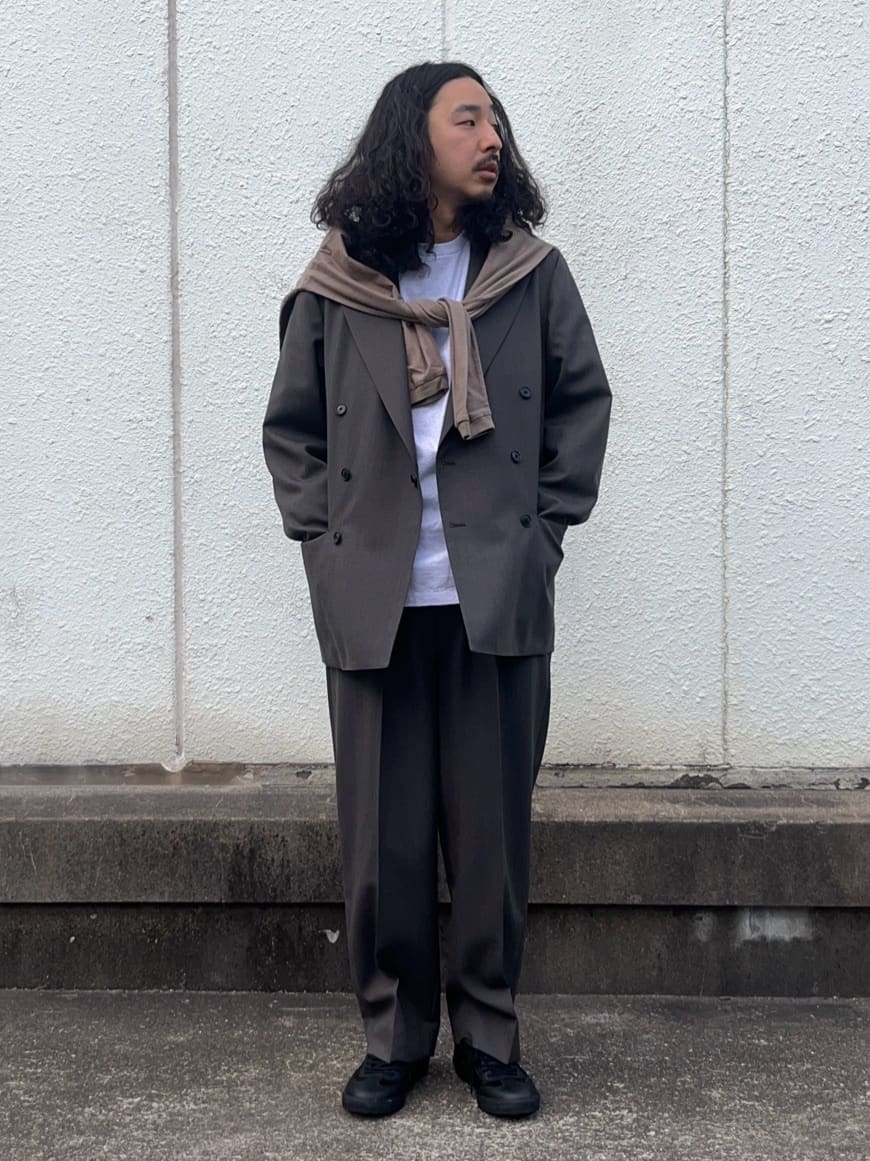 オーガニックコットン ボーダー ロングスリーブ Tシャツ BOLD Steven Alan（スティーブンアラン）の「＜Steven Alan＞ オーガニック