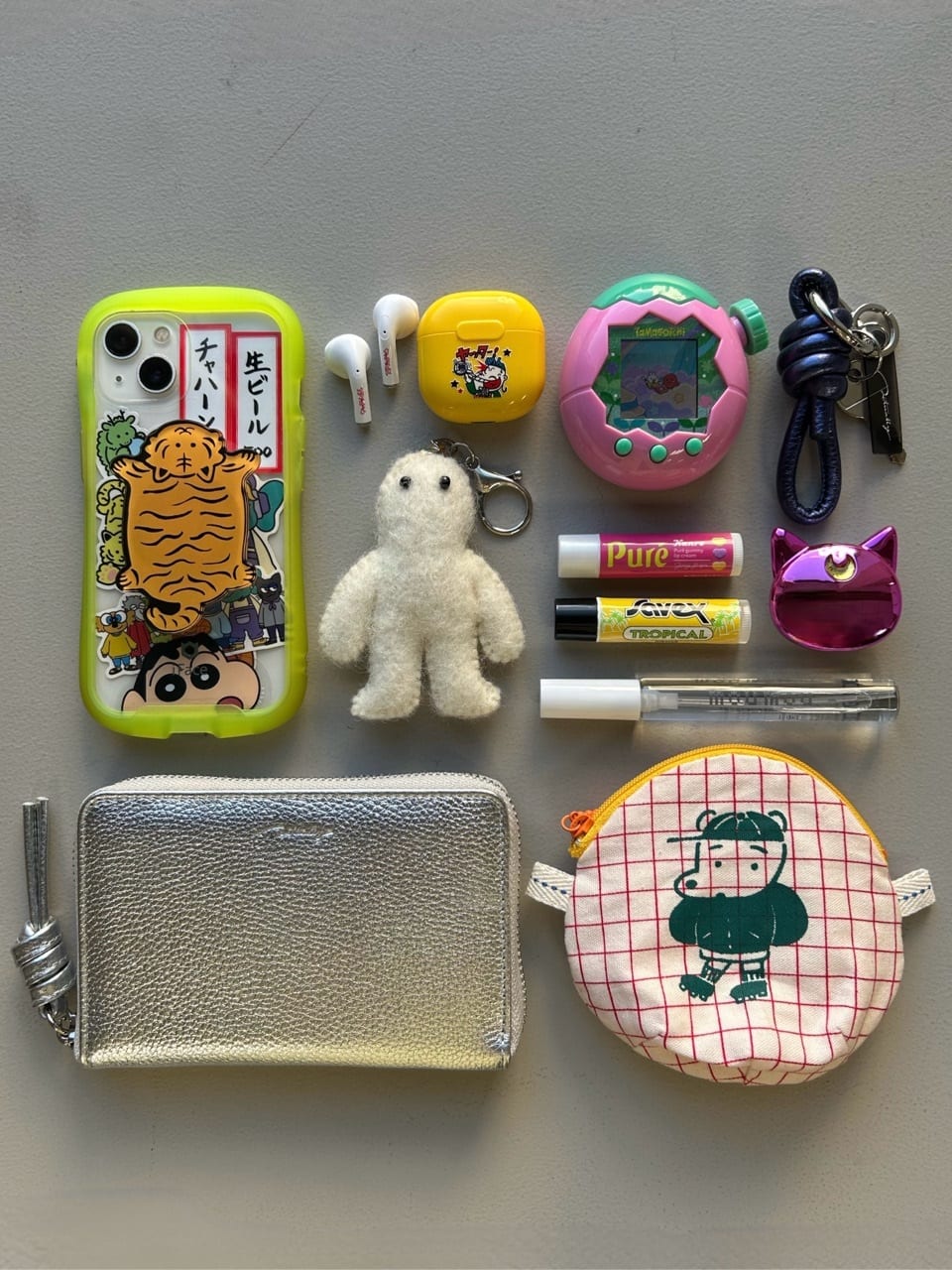 BIRTHDAY BAR | <ネパール産>フェルトアニマル キーホルダー 羊毛