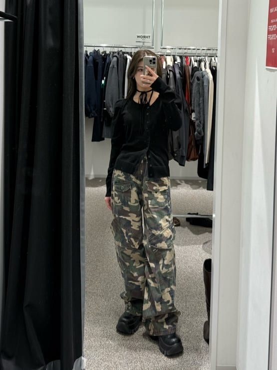 SLYのFRONT ZIP CHUNKY ブーツを使ったコーディネート | Rakuten