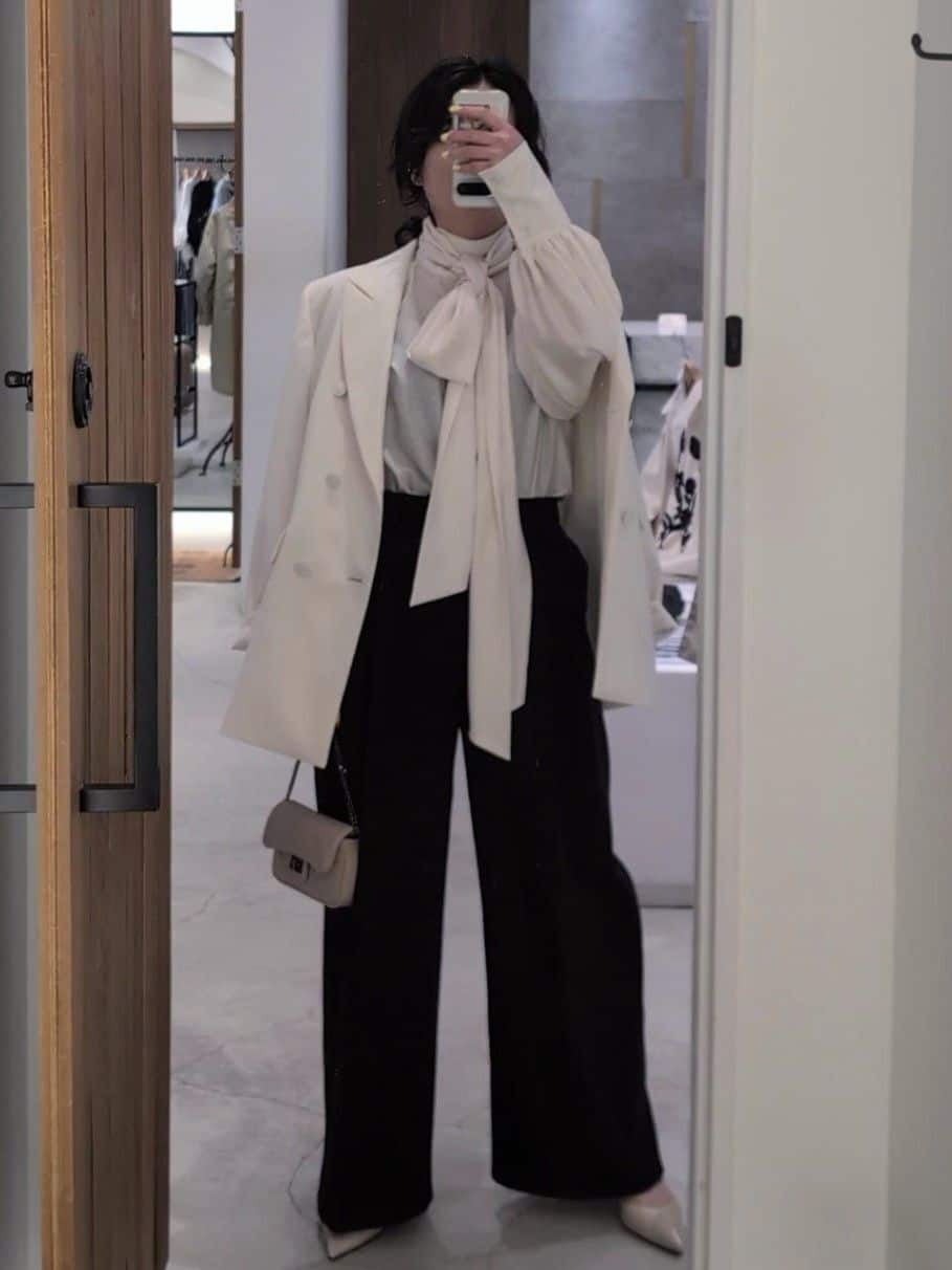 Whim Gazette | シフォンボウタイブラウス | Rakuten Fashion(楽天