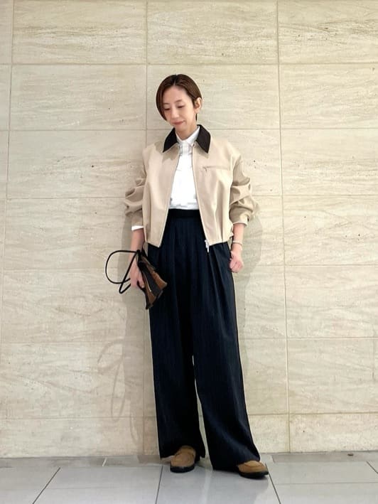 allurevilleのトリアセサイロタックパンツを使ったコーディネートを紹介します。｜Rakuten Fashion(楽天ファッション／旧楽天ブランドアベニュー)6727670