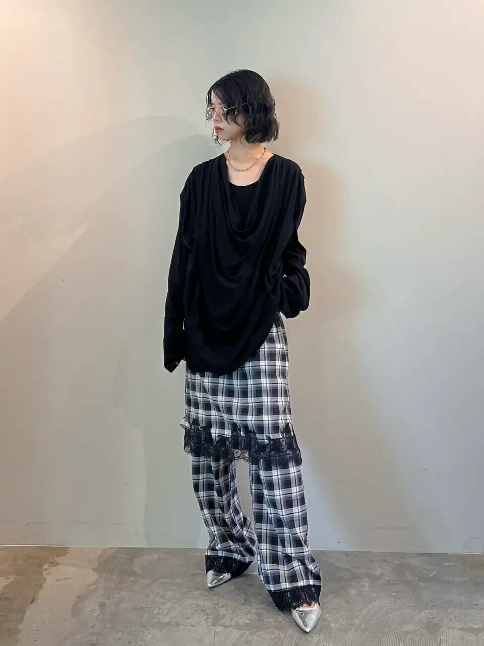 PRANK PROJECTのドレープオーバートップ / Drape Over Topを使ったコーディネートを紹介します。｜Rakuten Fashion(楽天ファッション／旧楽天ブランドアベニュー)6730561
