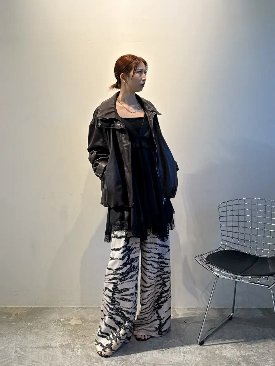 PRANK PROJECTのSHEEPレザハイネックーブルゾンを使ったコーディネートを紹介します。｜Rakuten Fashion(楽天ファッション／旧楽天ブランドアベニュー)6730568